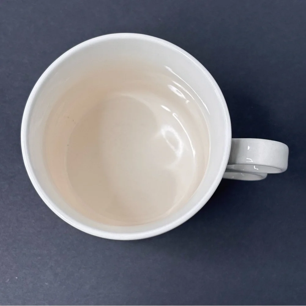 Anthropologie Keep Co Polar Bears Black Mug